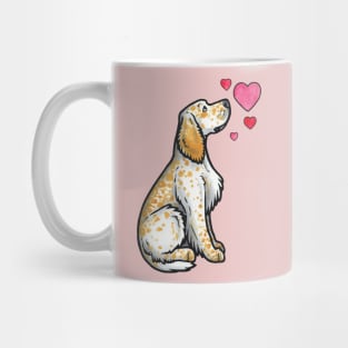 English Setter love Mug